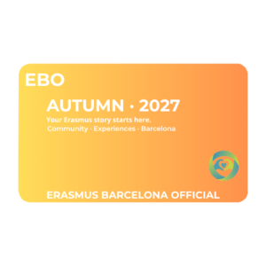 Erasmus Barcelona Official Card