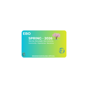 Erasmus Barcelona Official Card