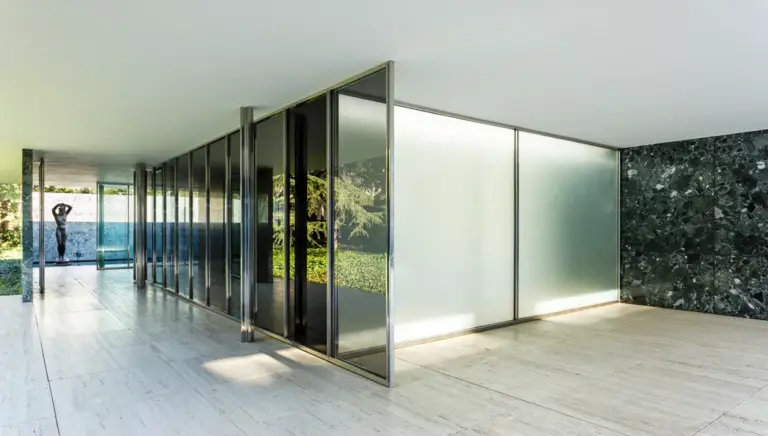 pabellón Mies van der Rohe